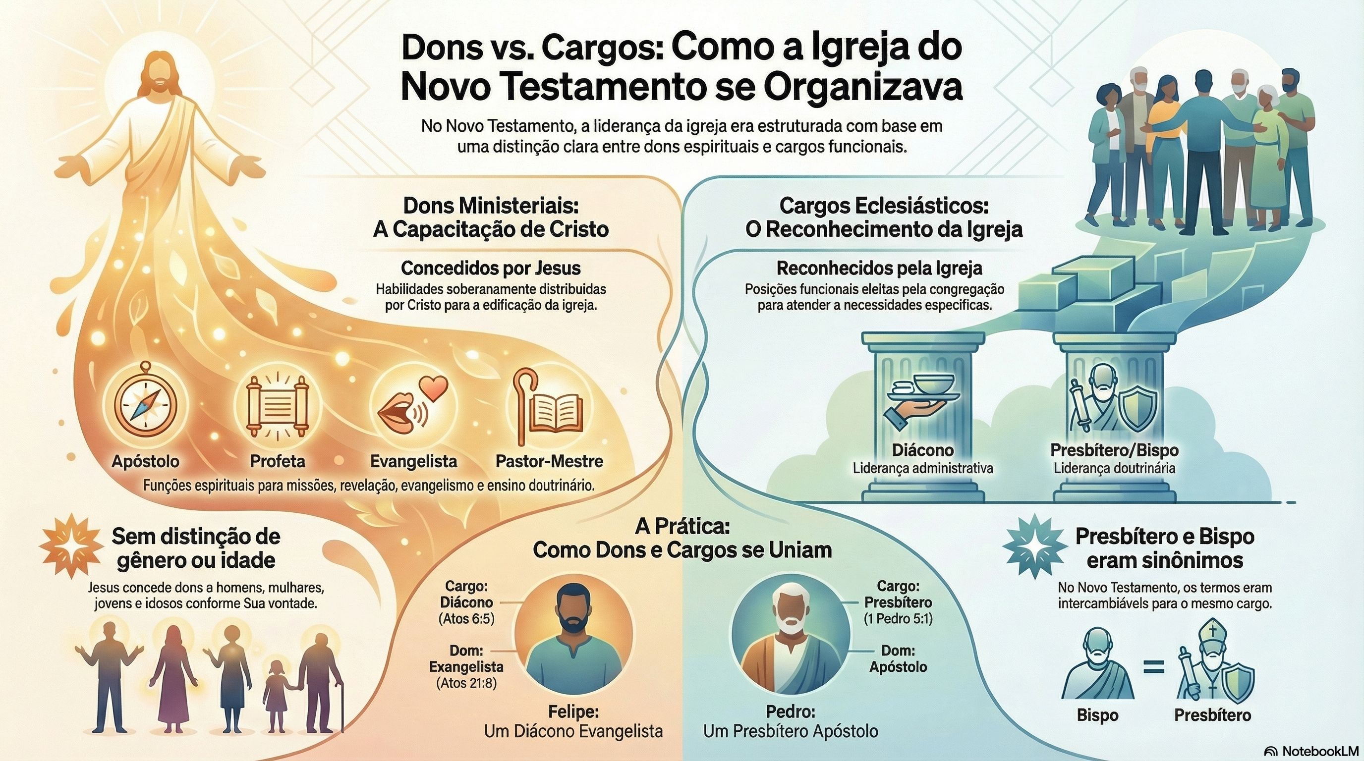 2. O Governo da Igreja: Fundamentos, Hierarquia e Dons no Novo Testamento (Ef. 2:20; Mt. 16:18)