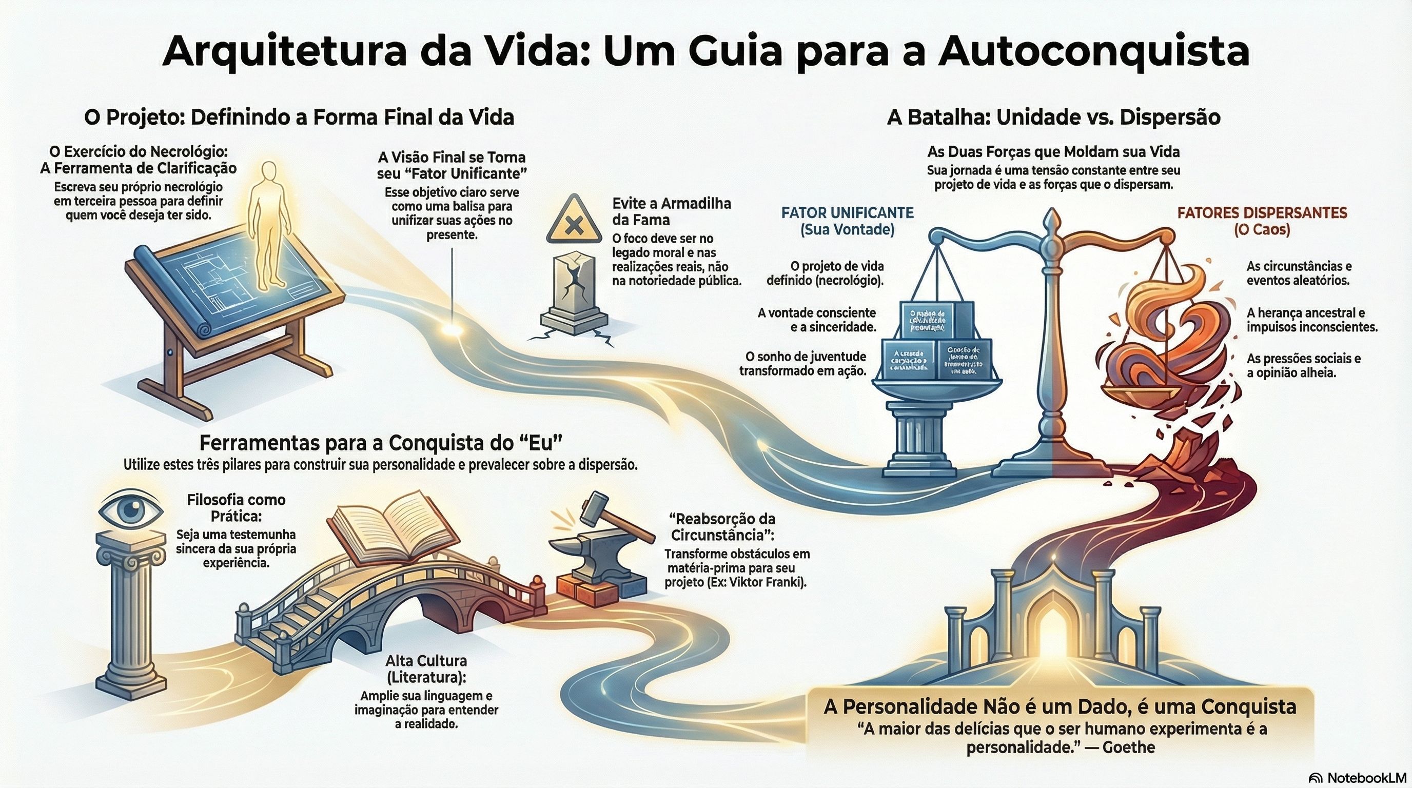 2. A Construção da Personalidade e o Sentido da Vida: O Exercício do Necrológio como Ferramenta Filosófica