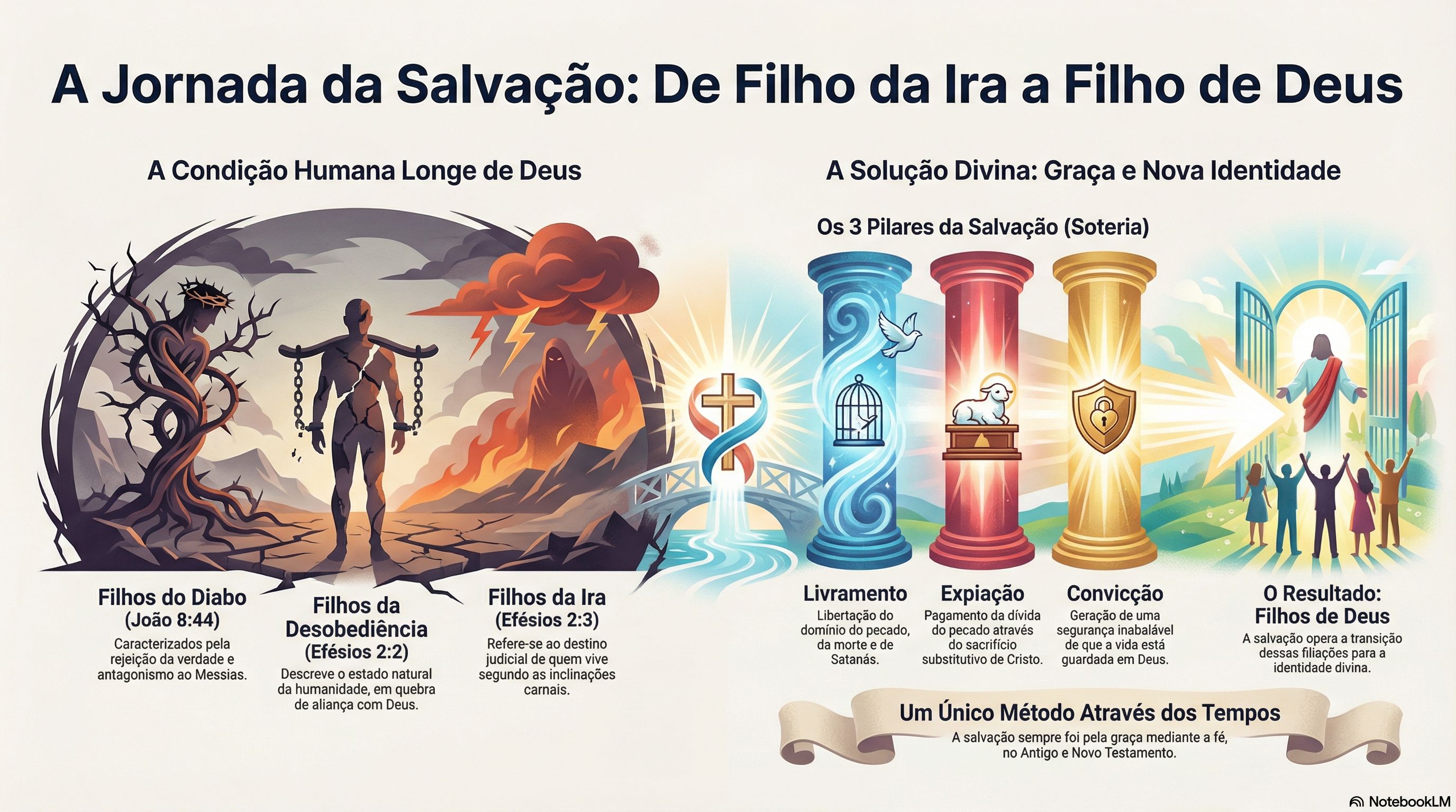 Soteriologia Bíblica: A Unidade da Salvação pela Graça no Antigo e Novo Testamento (Ef. 2:8; Hb. 4:2)