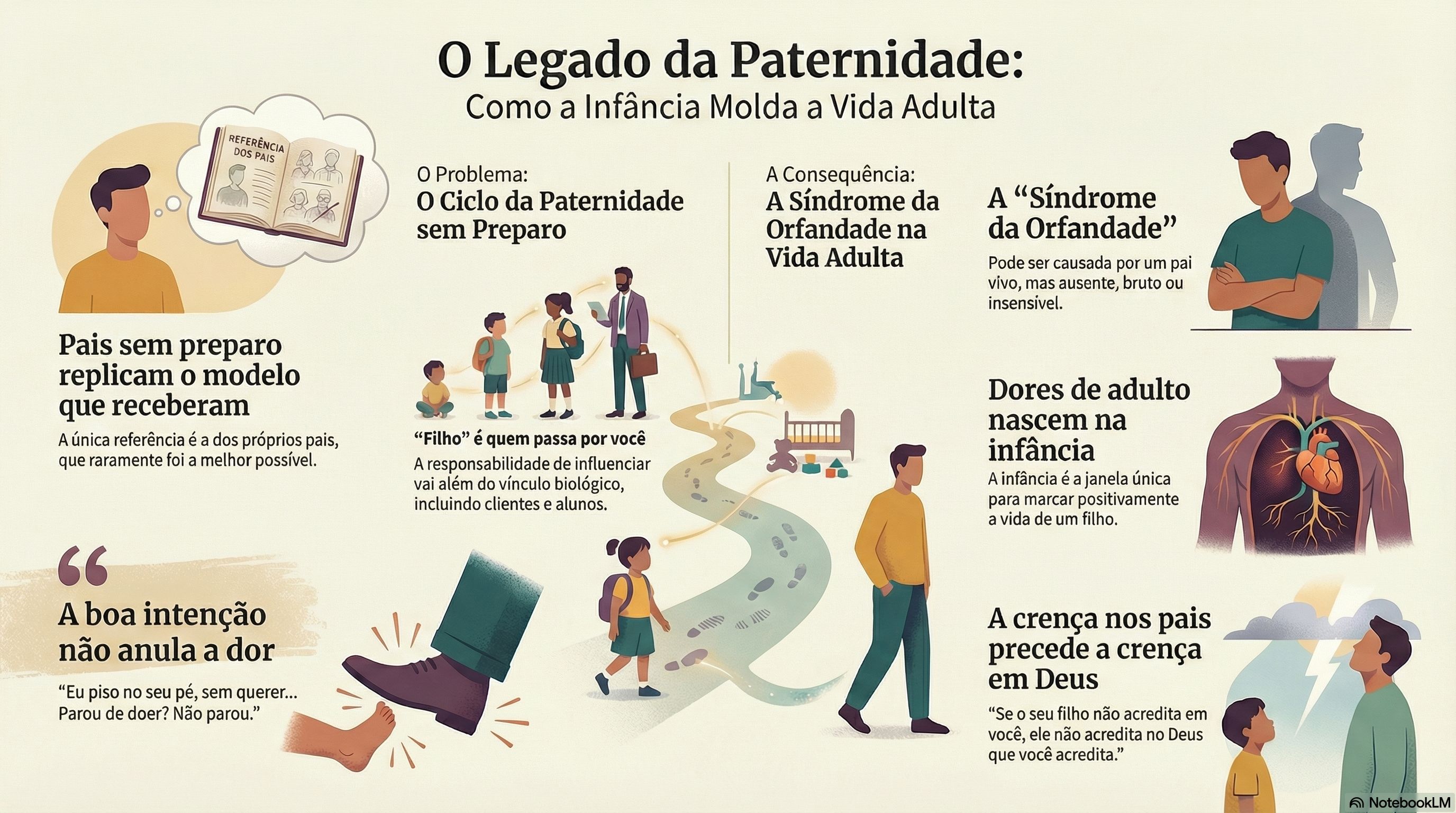 1.1. Paternidade Vai Além do Sangue: Como a Influência na Infância Define o Adulto e Cura a Síndrome da Orfandade