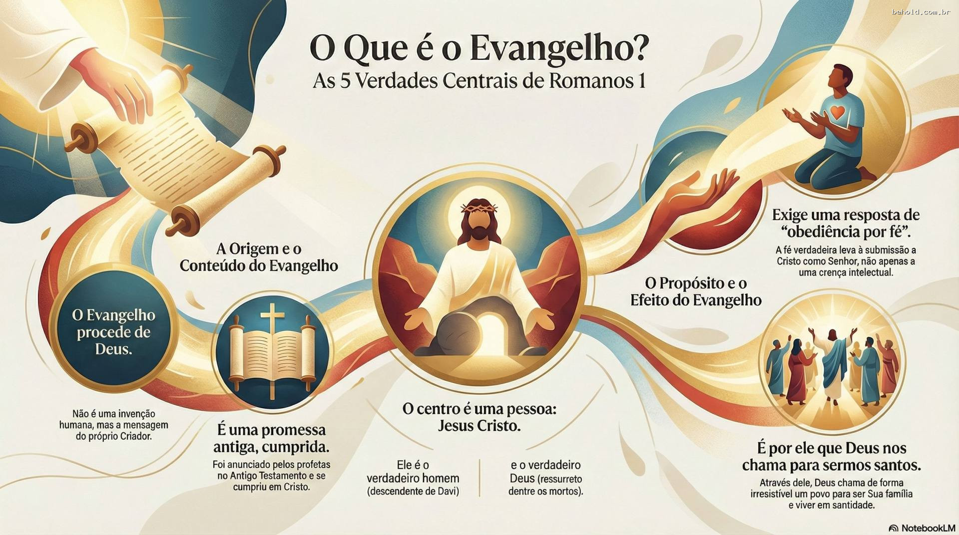 1. O Que é o Evangelho? (Romanos 1:1-7)