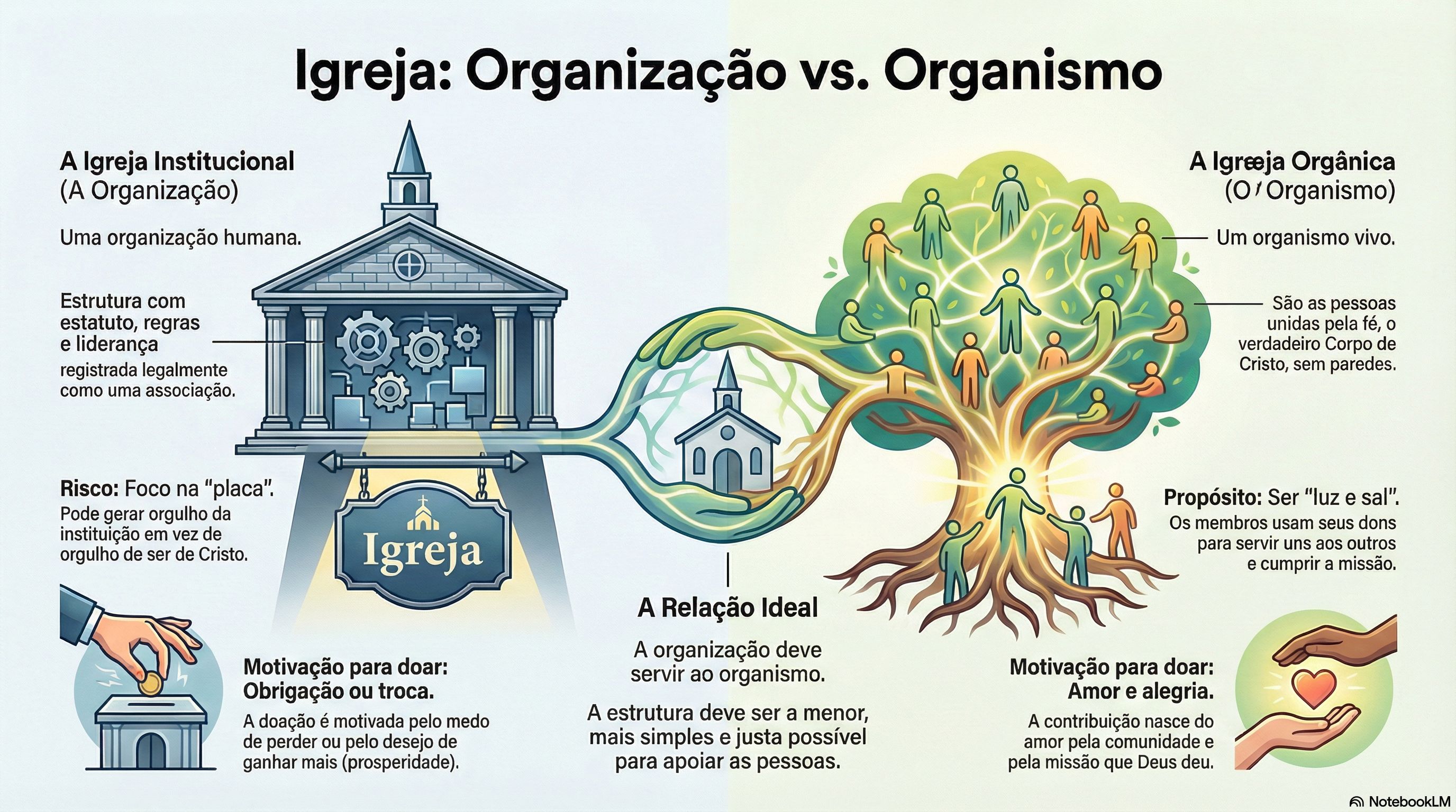24. Igreja Institucional x Igreja Orgânica: A Verdadeira Essência da Comunidade e do Dízimo (2 Co. 9)