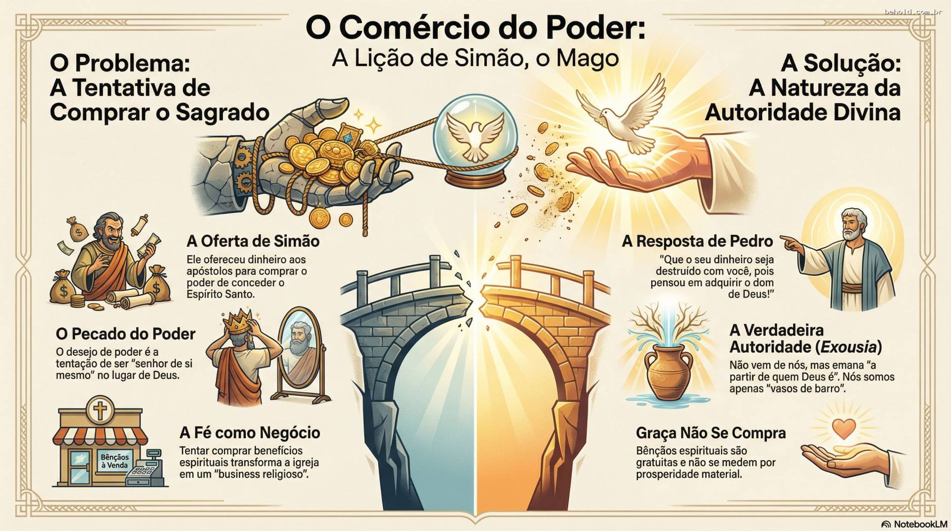 17. O Perigo da Simonia: A Tentação de Comprar o Poder de Deus e a Verdadeira Autoridade Espiritual (Atos 8:14-25)