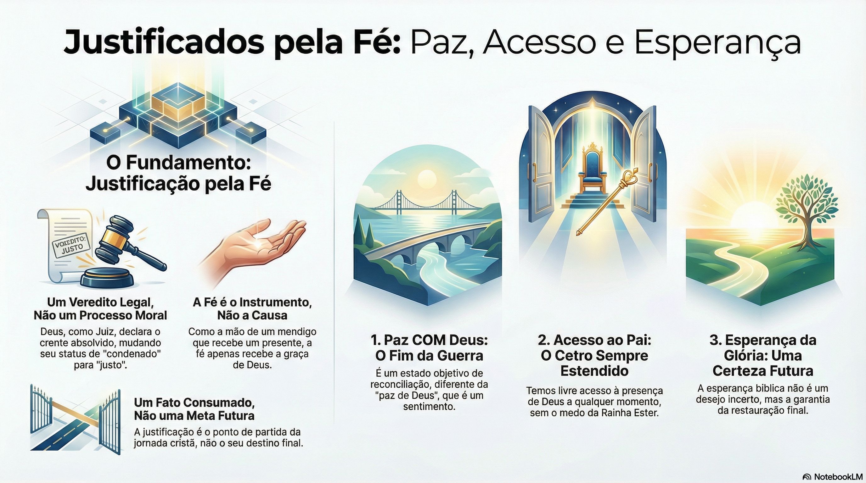 23. Os Frutos da Justificação: Paz com Deus, Acesso à Graça e a Esperança da Glória (Rm 5:1-2)