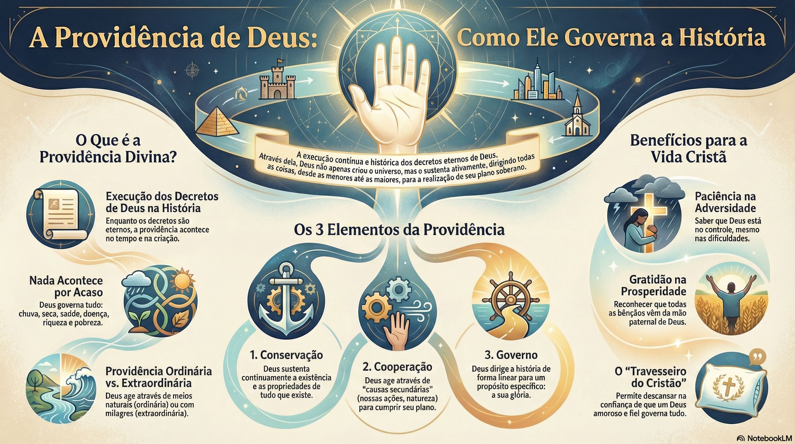 12. A Providência de Deus: O Governo Soberano e Sustentador da História (Cl. 1:17; Hb. 1:3; Is. 38)