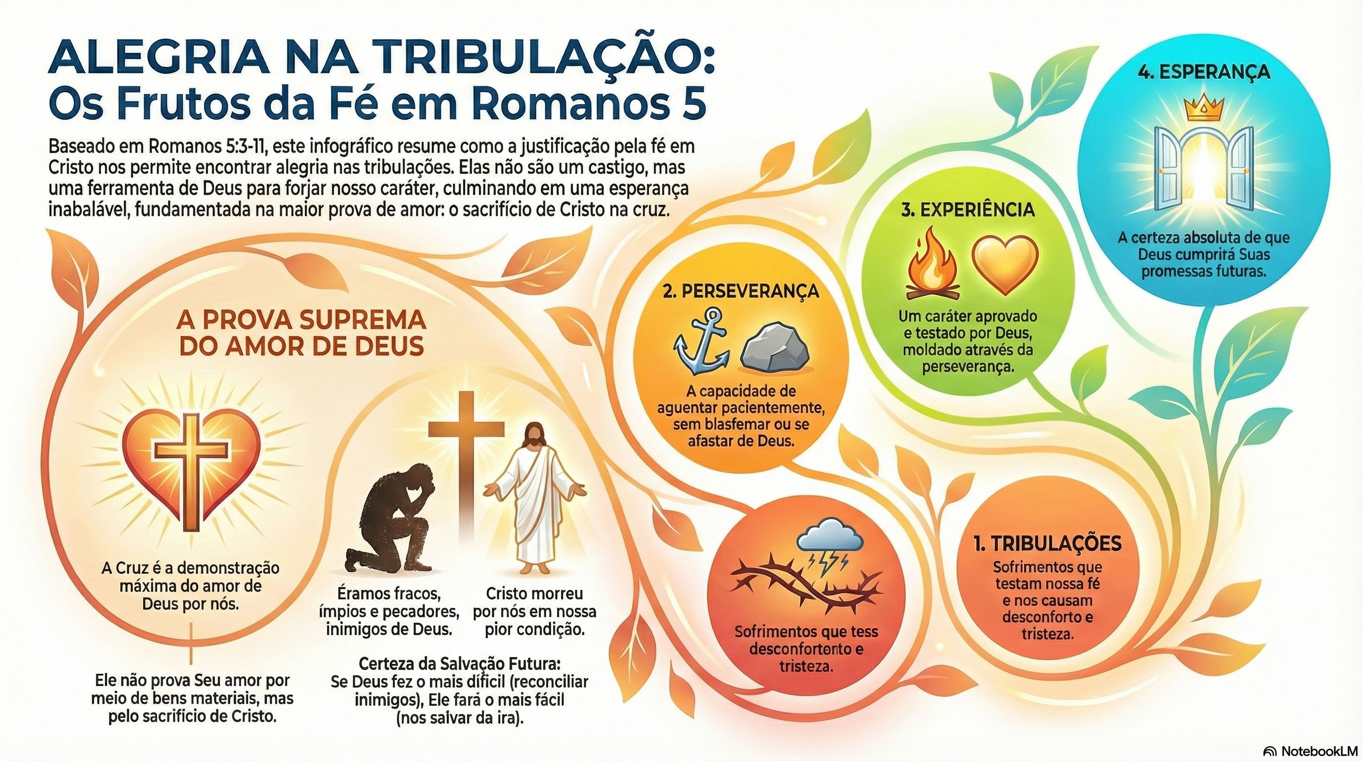 24. Os Efeitos da Justificação: A Glória nas Tribulações e a Certeza do Amor de Deus (Rm 5:3-11)