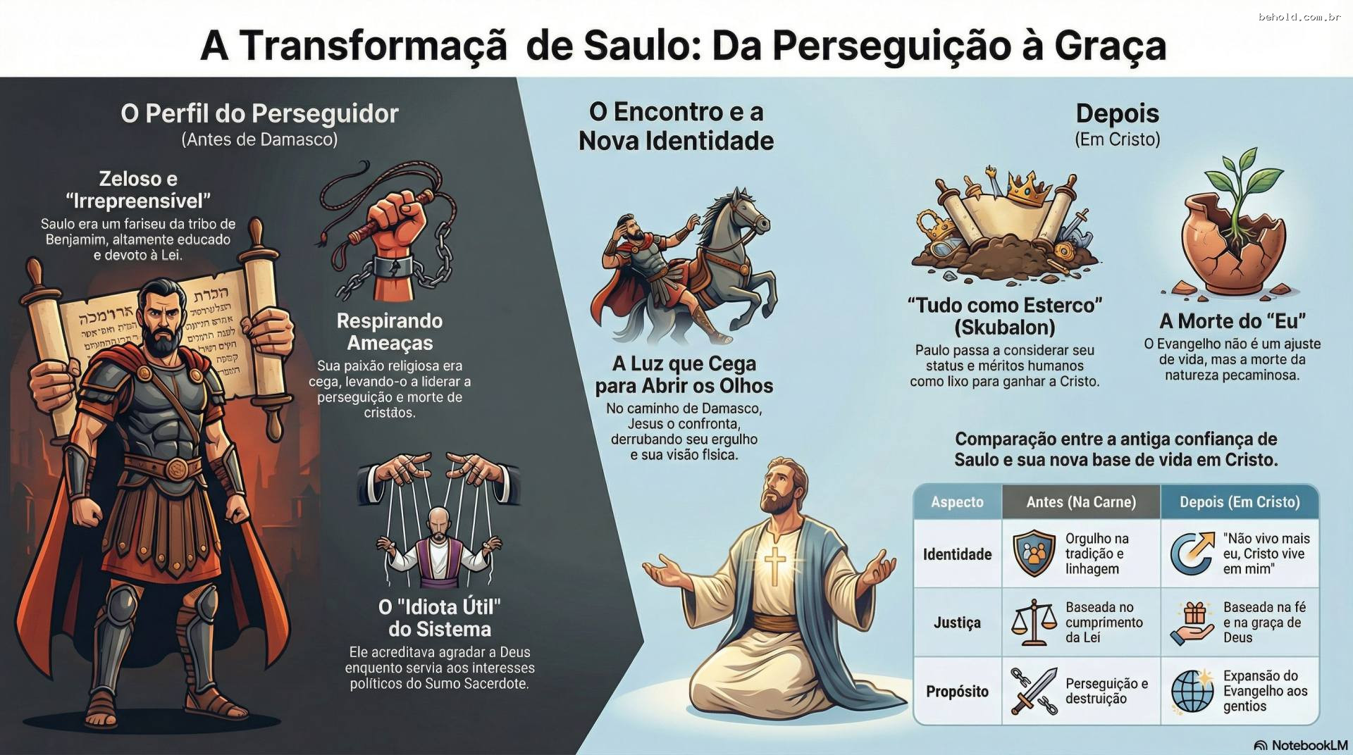 19. A Radicalidade da Conversão: Do Zelo Religioso à Morte do Eu (Atos 9; Fp. 3:4-8)